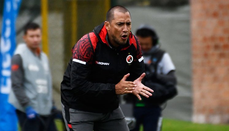 Braynner García, DT del Cúcuta Deportivo. 