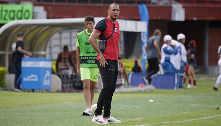 Braynner García, técnico del Cúcuta Deportivo. 