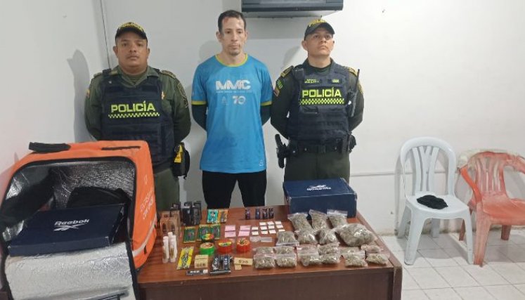 Jean Apostol fue capturado en la calle 1 con avenida 2, del barrio Aeropuerto. 