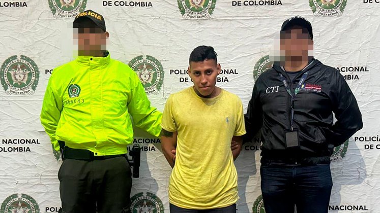 Omar Durán fue capturado en Valle de San José, de Santander.