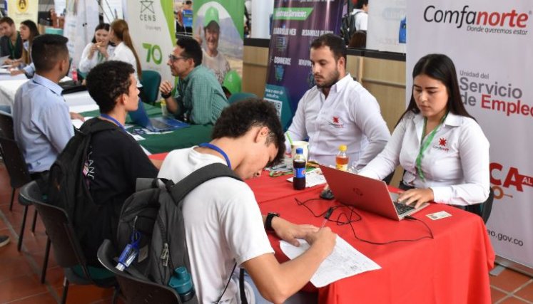 Feria de Empleabilidad de la Unisimón. / Foto: Cortesía / La Opinión 