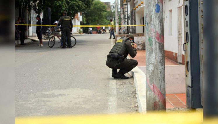 Los hechos se registraron en la calle 0 con avenida 1 del barrio Chapinero.