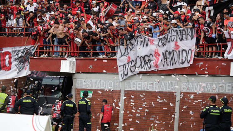 Hinchada del Cúcuta Deportivo, 2024. 