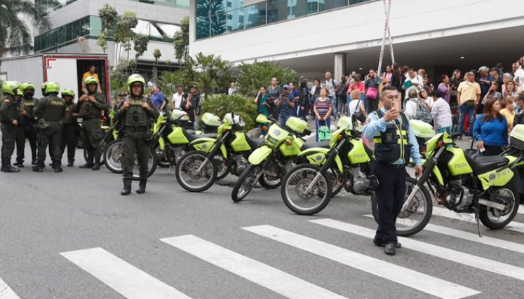 Homicidio en Medellín. Foto: El Colombiano