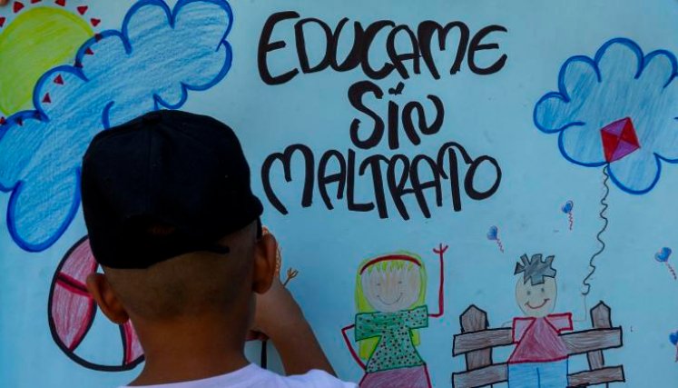 Niño fue victima de maltrato. Foto: El Colombiano