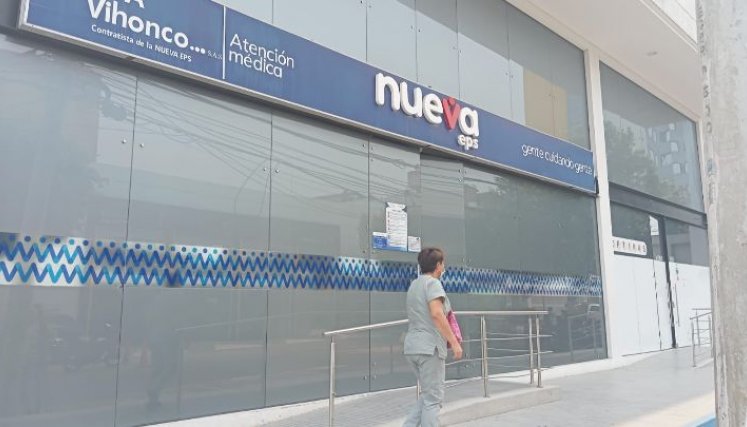Sede de operador de Nueva EPS en el barrio Los Caobos/Foto Orlando Carvajal/La Opinión