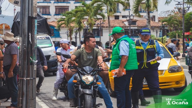 Una campaña adelantan las autoridades para disminuir el índice de accidentalidad./ Cortesía