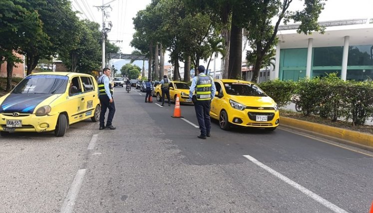 En Ocaña se adelantan operativos para garantizar la seguridad vial./ Foto: Cortesía