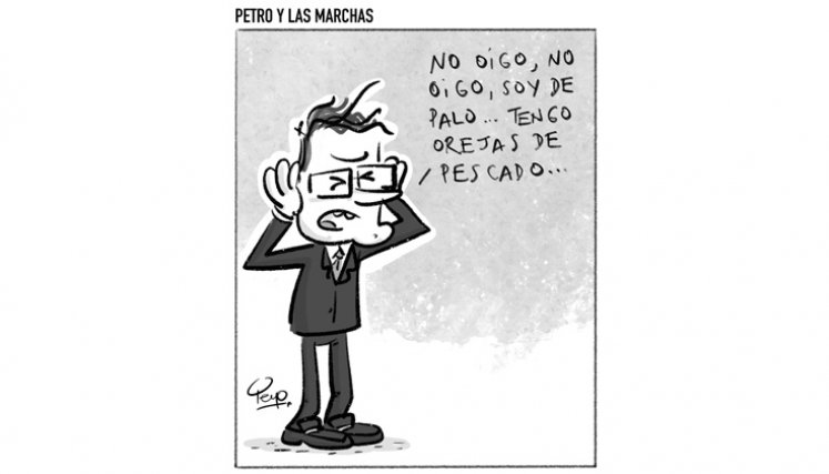 Petro y las marchas