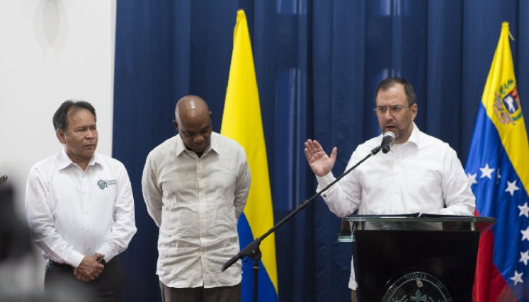 Los cancilleres de Colombia y Venezuela se reunieron en Cúcuta./Foto Juan Pablo Cohen-La Opinión
