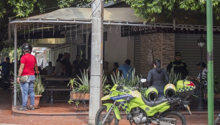 Cuando comía un pastel, balearon a Jaime Vásquez