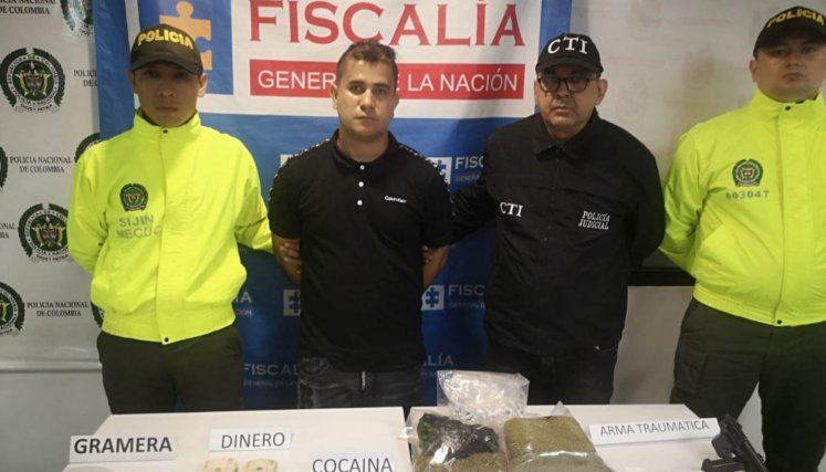 Capturado en un allanamiento por comercializar droga