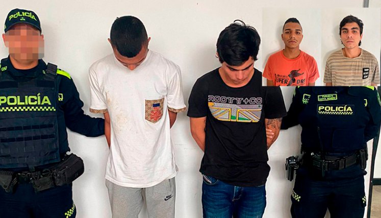 Capturados por dispararle a un hombre
