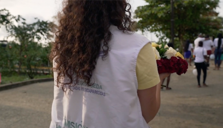 Colombia rinde homenaje a las víctimas del conflicto. 