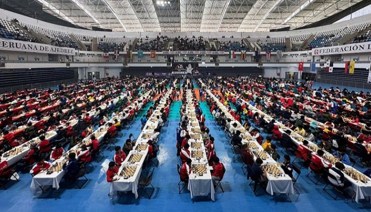 Más de mil cien ajedrecistas de todo el mundo reunió el Mundial de Perú.