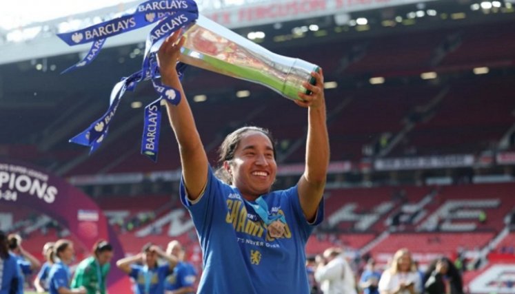 Mayra Ramírez se consagró con el Chelsea.