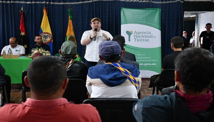 Esos recursos en Ocaña están encaminados a la compra de predios rurales y establecimiento de un proyecto productivo, financiado por el Ministerio de Agricultura./ Foto: Cortesía