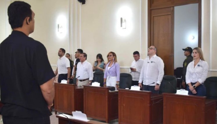 Inicio de una sesión ordinaria de la Asamblea Departamental para el estudio del Plan de Desarrollo 2024-2027./ Foto cortesía