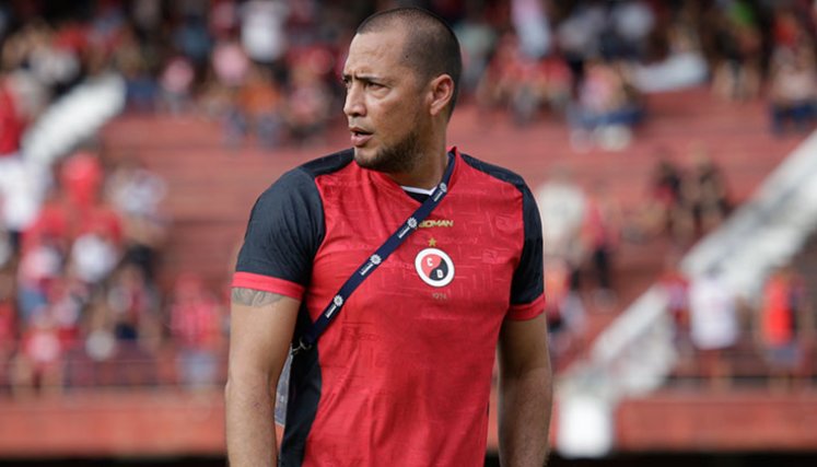 Braynner García, técnico del Cúcuta Deportivo. 