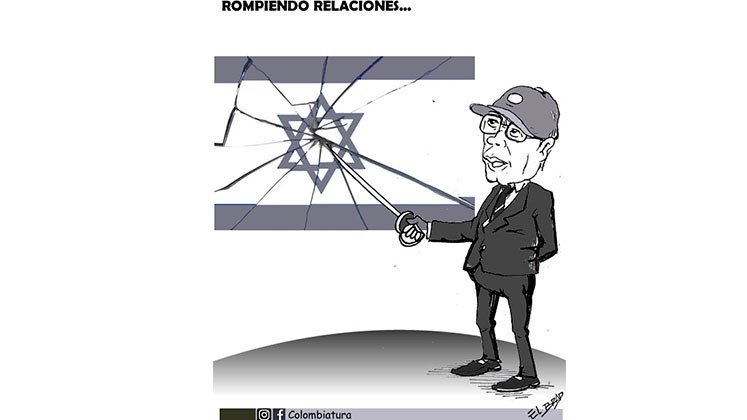 Caricatura @Colombiatura