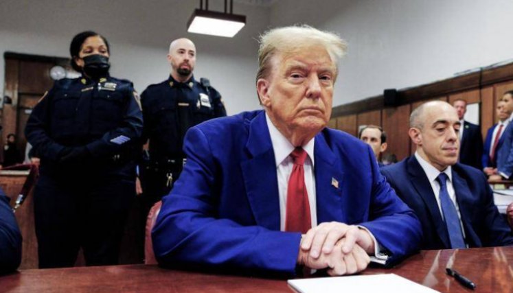 El juicio de Trum se lleva a cabo en el Tribunal Superior de Manhattan, en Nueva York. / Foto: Cortesía
