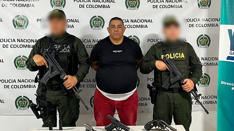 Yoemi Capote fue capturado en inmediaciones del Comando de la Policía Metropolitana de Cúcuta (Mecuc).
