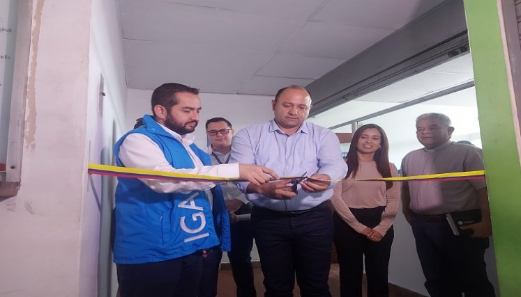 El Instituto Geográfico Agustín Codazzi abrió de nuevo las puertas en Ocaña para facilitar los trámites catastrales./Foto: Javier Sarabia/La Opinión
