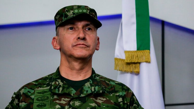 Luis Mauricio Ospina, comandante del ejército nacional de Colombia.