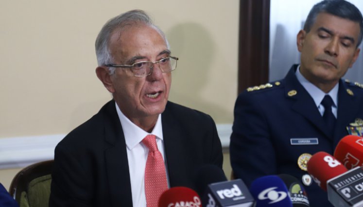Velásquez señaló que el Ejecutivo utilizará todas sus capacidades militares para combatir a los disidentes. / Foto: Colprensa