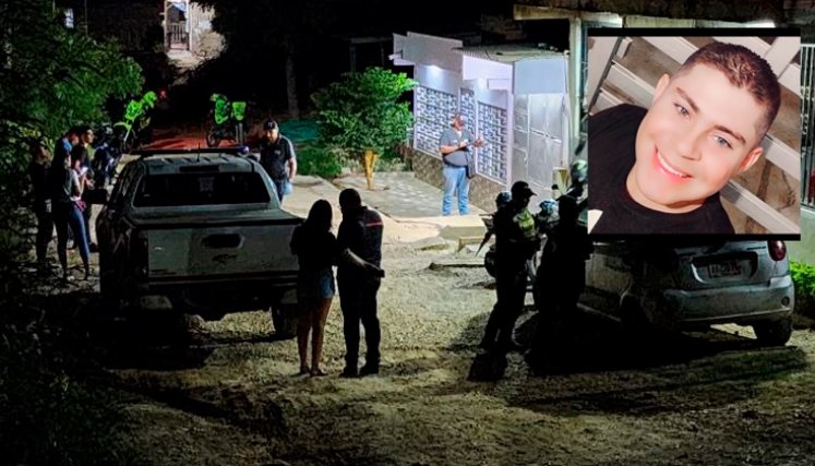 Luis Arias fue asesinado en la manzana 48 lote 2 del barrio Alfonso Gómez./ Foto: Cortesía.