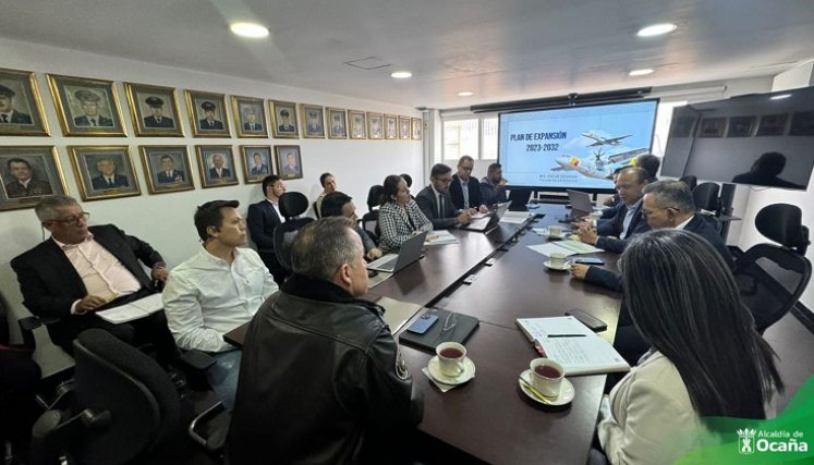 Soplan buenos vientos para la llegada de aeronaves de Satena a Ocaña e impulsar el desarrollo regional./Foto: Cortesía