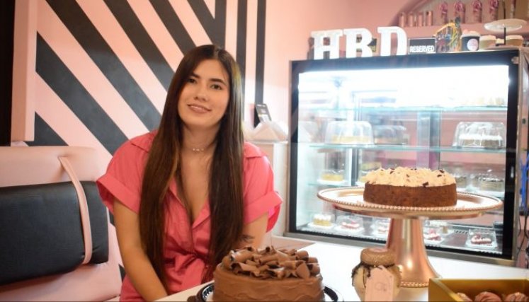 Katherine Botello Contrera, emprendedora de la empresa 'Dulce presente'/Foto cortesía