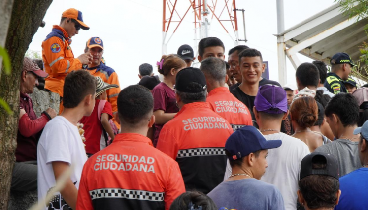 Los gestores de convivencia lideran campañas de prevención del delito en las comunidades.