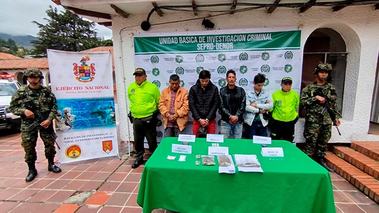 Policía capturó a ‘Los Misioneros’ de la droga en Pamplona