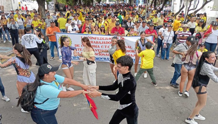 Más de 8 mil personas se congregaron en las calles de Cúcuta para participar de las marchas