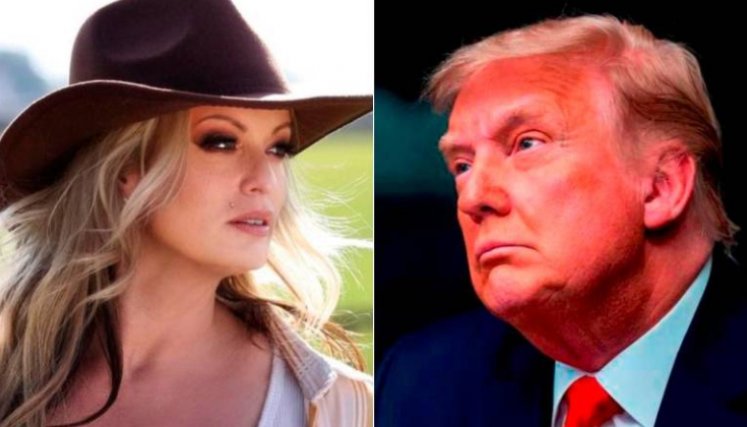 Trump le habría pagado 130.000 dólares a Daniels para comprar su silencio durante su campaña electoral de 2016. / Foto: Cortesía