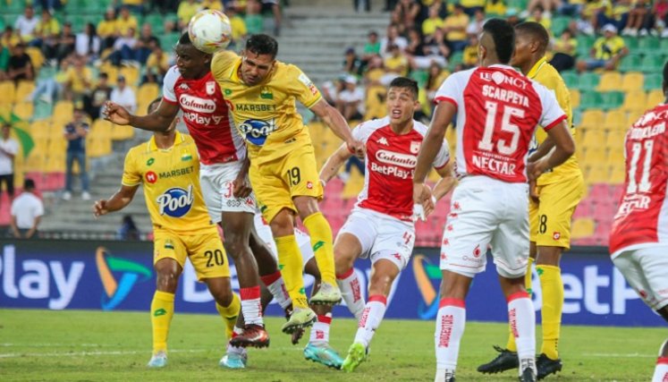 Atlético Bucaramanga y  Santa Fe, listos para el primer duelo de la final.