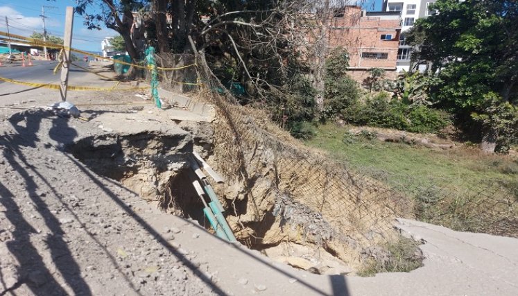 Con recursos del Sistema Nacional de Regalías se intervendrán tramos críticos de Ocaña./ Foto: Cortesía