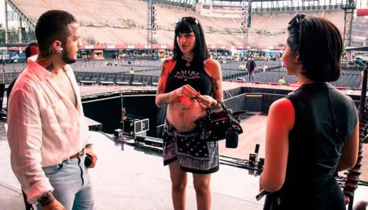 Cazzu, Ángela Aguilar y Nodal