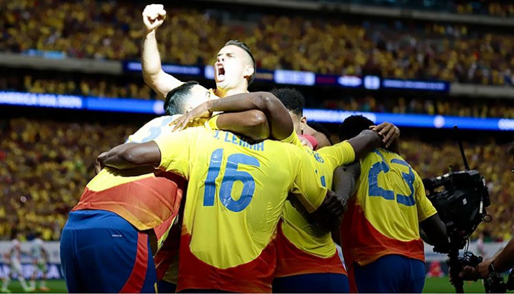 Colombia vs. Paraguay, Copa América 2024. 
