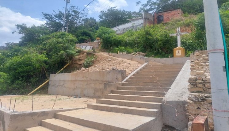 En la restauración del sendero peatonal hacia el cerro tutelar de Cristo Rey se contempla el embellecimiento paisajístico./Foto: cortesía