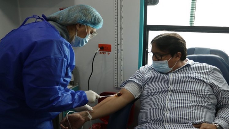 En Ocaña se adelanta brigadas de donación de sangre para salvar vidas./ Foto: cortesía