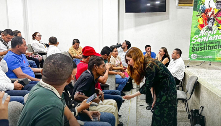 Gloria Miranda, directora de la DSCI, presentó nueva ruta de implementación del PNIS en Norte de Santander. 
