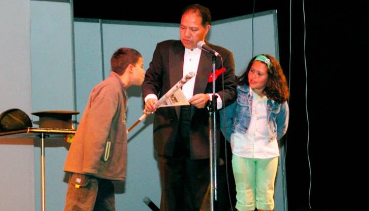 Gustavo Adolfo Lorgia Vanegas, más conocido como el mago Lorgia, de 73 años
