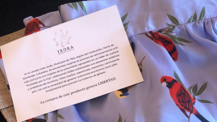 Ixora promueve la inlcusión y la autonomía de la mujer. 