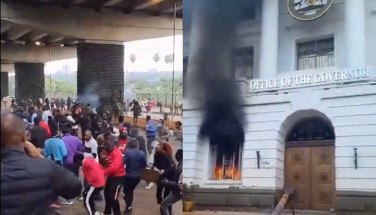 Los manifestantes, en su mayoría jóvenes, convocaron las protestas a través de redes sociales. / Foto: redes