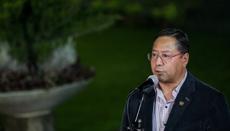 Luis Arce, Presidente de Bolivia.