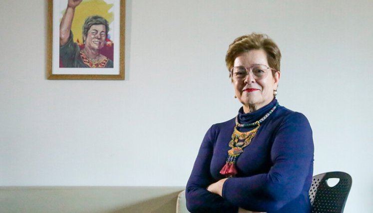 Ministra del Trabajo, Gloria Inés. Foto: Colprensa
