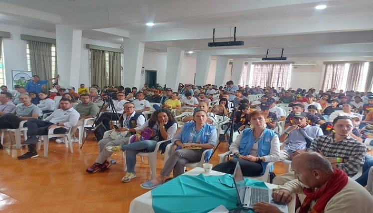 Ocaña es el epicentro de los diálogos sociales y ambientales entre funcionarios del Alto Comisionado de Paz del Gobierno nacional y el estado mayor central de las Farc-EP./ Foto Javier Sarabia/La Opinión