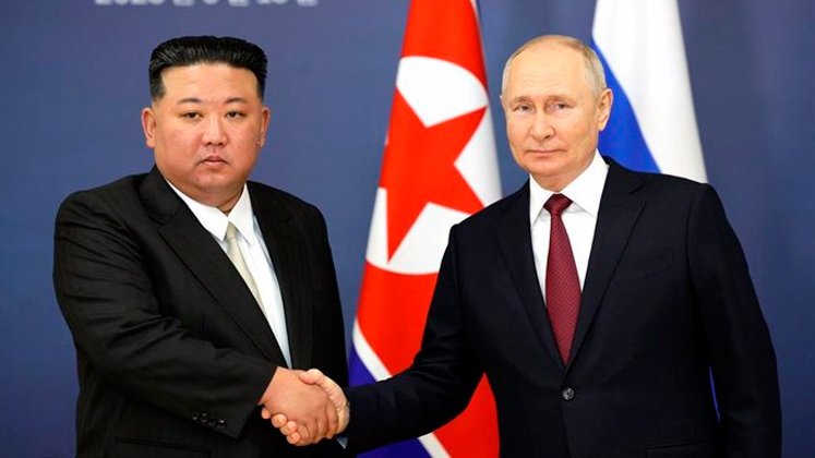 Rusia y Corea del Norte. Foto cortesía